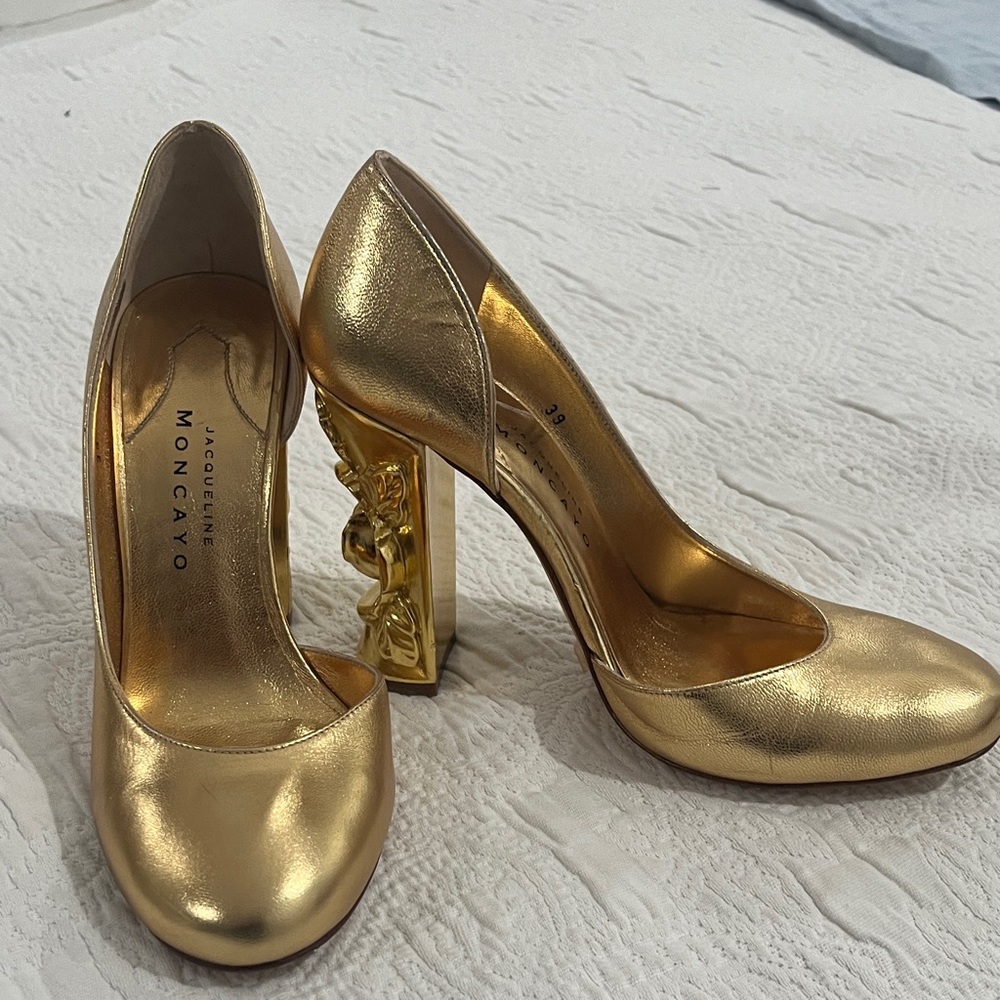 Gold Women's Heels